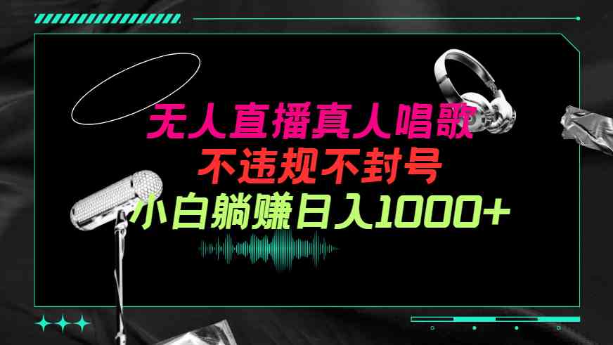 (9622期）抖音24小时无人直播音乐，不违规，不封号纯撸音浪，小白实操当天日入1000+-天孤无涯网
