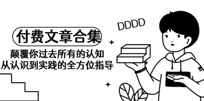 （9646期）《某公众号付费文章合集》颠覆你过去所有的认知 从认识到实践的全方位指导-天孤无涯网