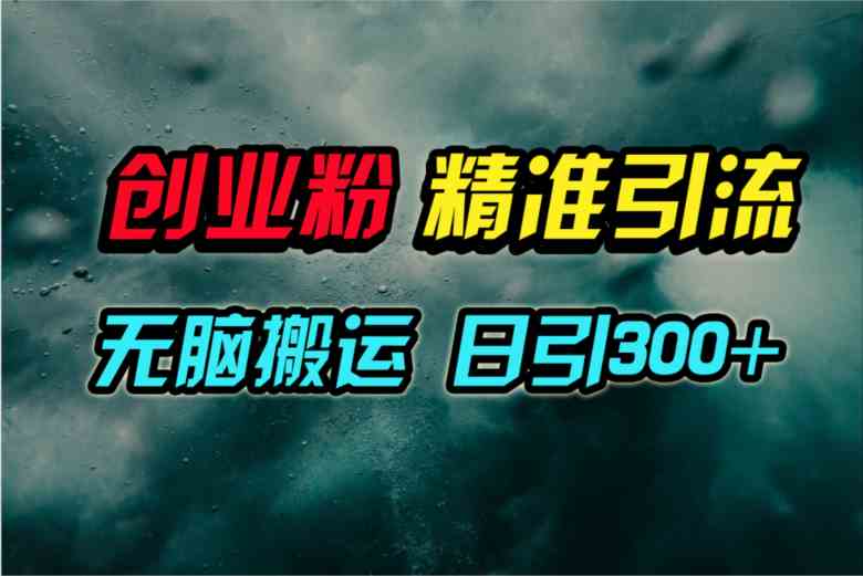 （9875期）视频号纯搬运日引300+创业粉教程！-天孤无涯网