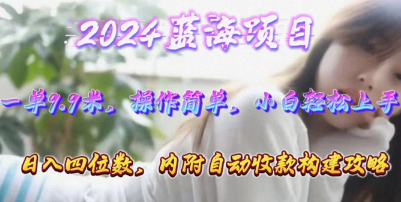 （10204期）年轻群体的蓝海市场，1单9.9元，操作简单，小白轻松上手，日入四位数-天孤无涯网