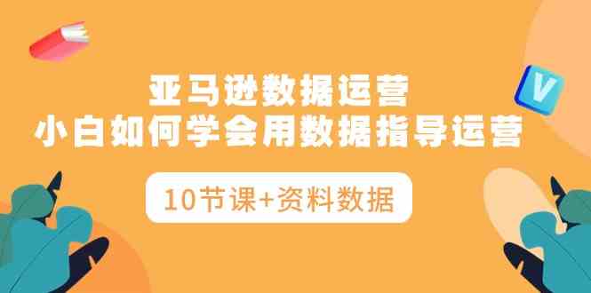 （10158期）亚马逊数据运营，小白如何学会用数据指导运营（10节课+资料数据）-天孤无涯网