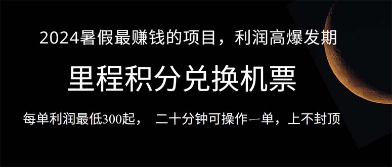 （10995期）2024暑假最暴利的项目，目前做的人很少，一单利润300+，二十多分钟可操…-天孤无涯网