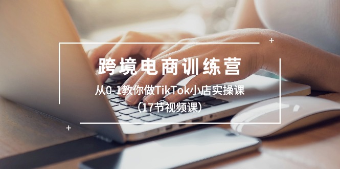 （10946期）跨境电商训练营：从0-1教你做TikTok小店实操课（17节视频课）-天孤无涯网