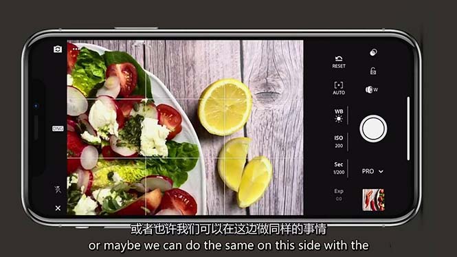 （11073期）iPhone 美食摄影-掌握美食摄影造型-构图和编辑艺术-21节课-中英字幕-天孤无涯网