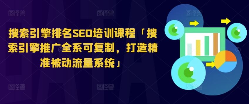 搜索引擎排名SEO培训课程「搜索引擎推广全系可复制，打造精准被动流量系统」-天孤无涯网