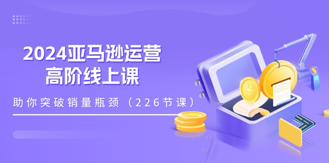 （11389期）2024亚马逊运营-高阶线上课，助你突破销量瓶颈（228节课）-天孤无涯网