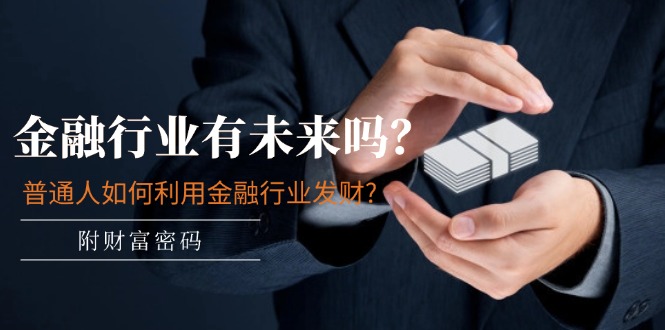 （11499期）某付费文章：金融行业有未来吗？普通人如何利用金融行业发财?(附财富密码)-天孤无涯网