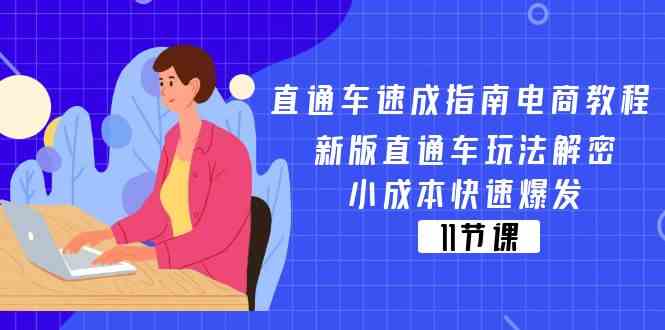 直通车速成指南电商教程：新版直通车玩法解密，小成本快速爆发（11节）-天孤无涯网