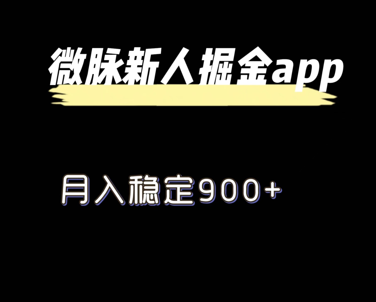 最新微脉长久项目，拉新掘金，月入稳定900+-天孤无涯网