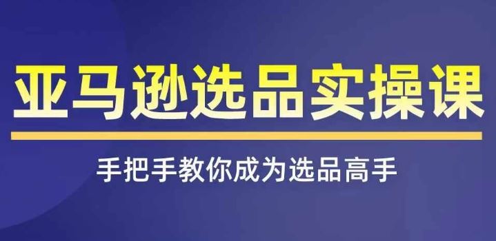 亚马逊选品实操课程，快速掌握亚马逊选品的技巧，覆盖亚马逊选品所有渠道-天孤无涯网