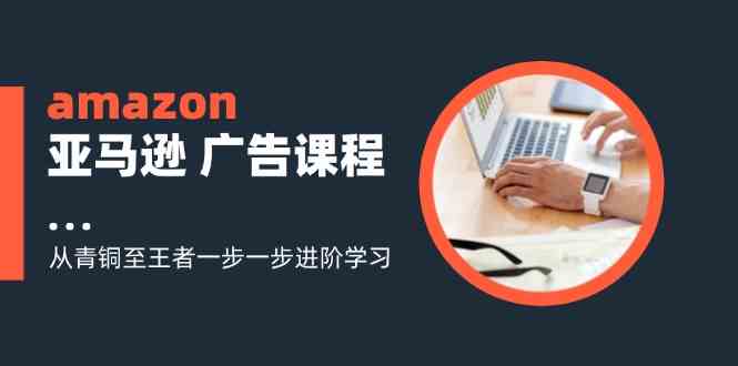 amazon亚马逊广告课程：从青铜至王者一步一步进阶学习（16节）-天孤无涯网