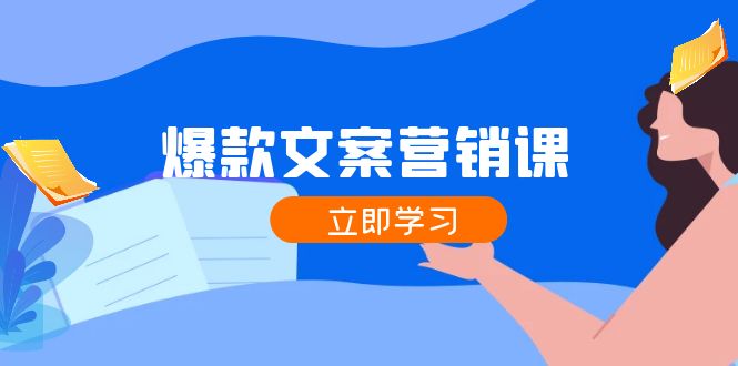 爆款文案营销课：公域转私域，涨粉成交一网打尽，各行业人士必备-天孤无涯网