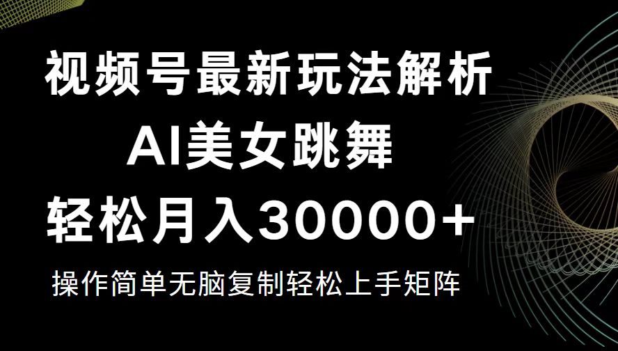 （12420期）视频号最新暴利玩法揭秘，轻松月入30000+-天孤无涯网