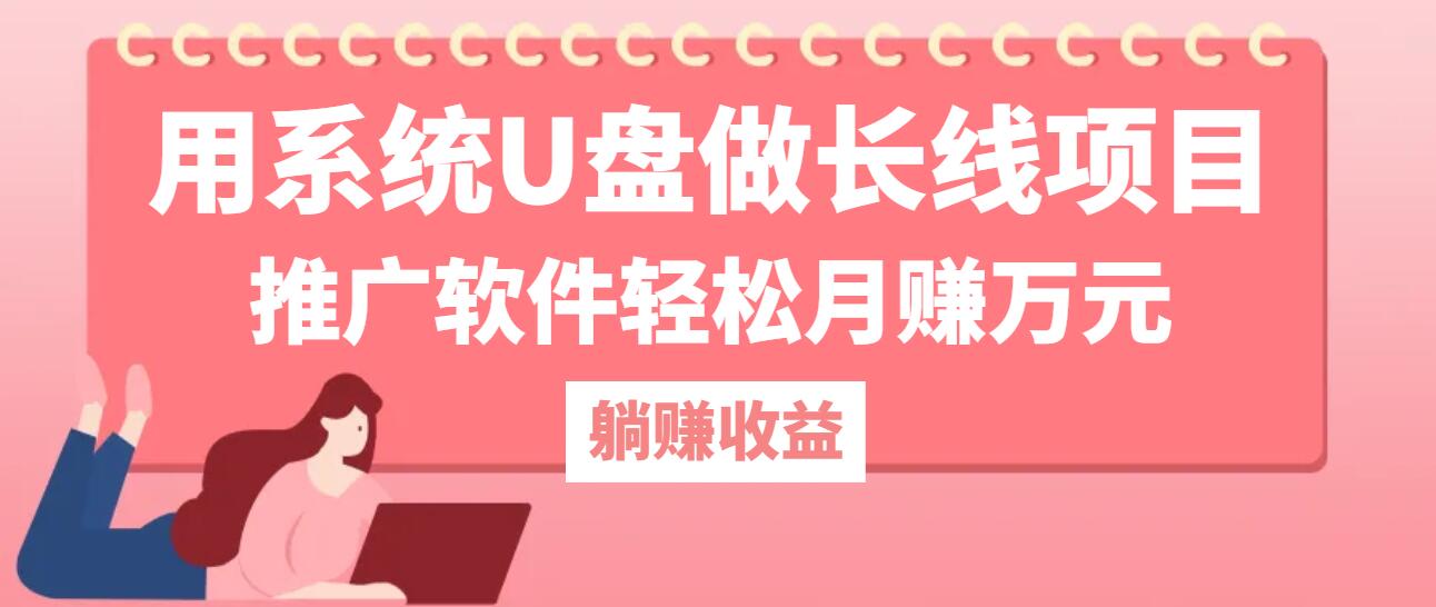 （12666期）用系统U盘做长线项目，推广软件轻松月赚万元（附制作教程+软件）-天孤无涯网