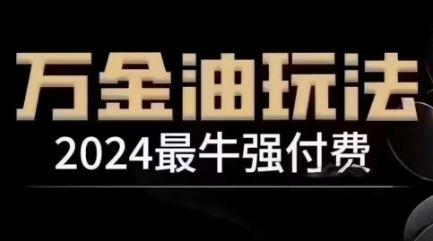 2024最牛强付费，万金油强付费玩法，干货满满，全程实操起飞-天孤无涯网