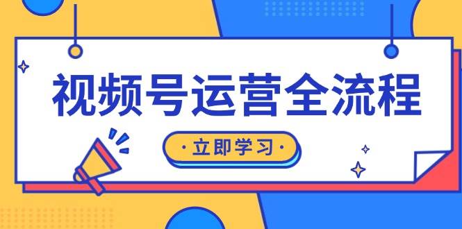 视频号运营全流程：起号方法、直播流程、私域建设及自然流与付费流运营-天孤无涯网