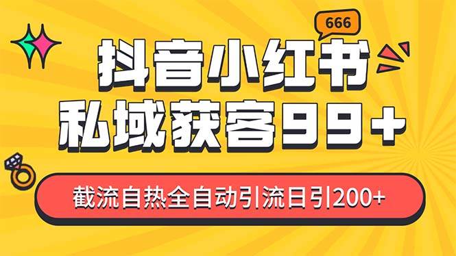 （13421期）某音，小红书，野路子引流玩法截流自热一体化日引200+精准粉 单日变现3…-天孤无涯网