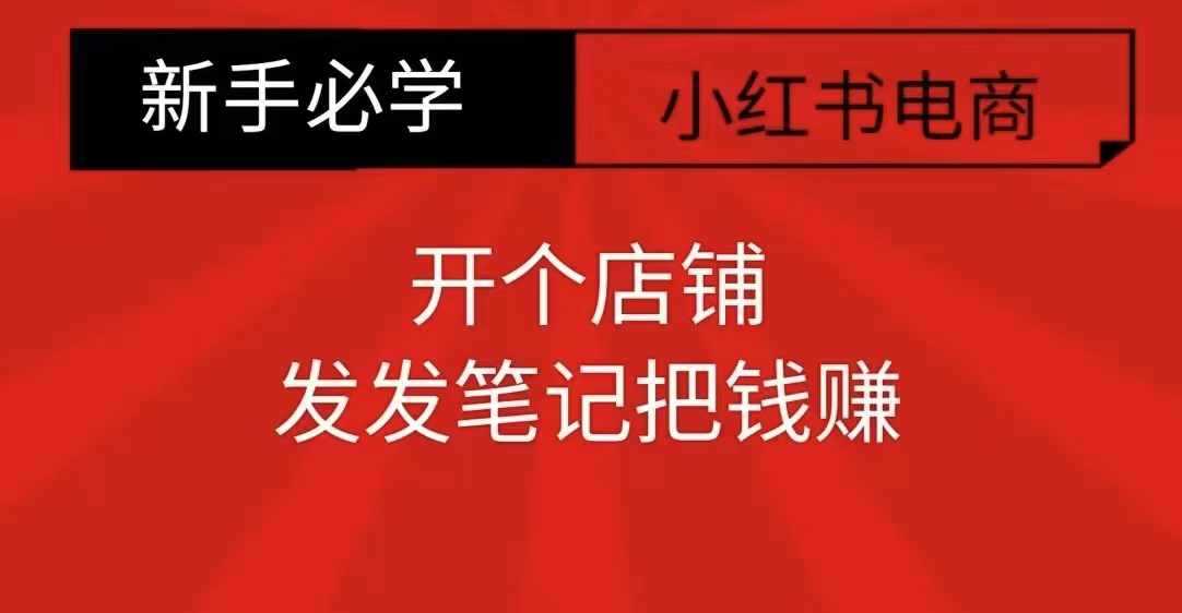 小红书零食共创【新手易上手】开个店铺，发发笔记把钱赚-天孤无涯网