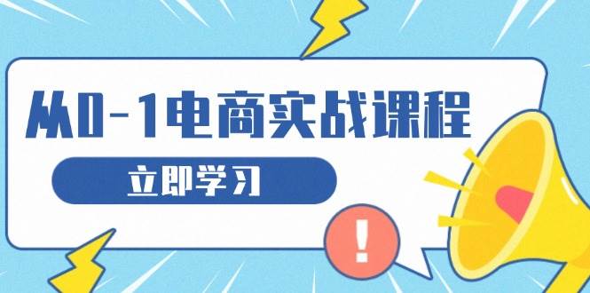 （13594期）从零做电商实战课程，教你如何获取访客、选品布局，搭建基础运营团队-天孤无涯网