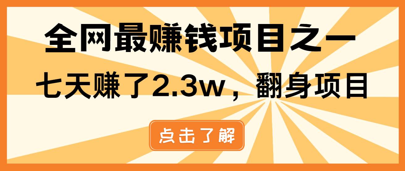 （13674期）小白必学项目，纯手机简单操作收益非常高!年前翻身！-天孤无涯网