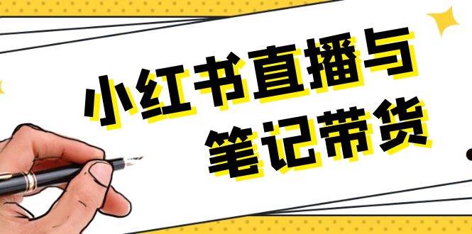 （13688期）小红书直播与笔记带货：选品、上架、笔记写作、视频剪辑及直播话术等-天孤无涯网
