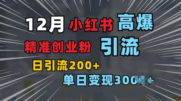 小红书一张图片“引爆”创业粉，单日+200+精准创业粉 可筛选付费意识创业粉【揭秘】-天孤无涯网