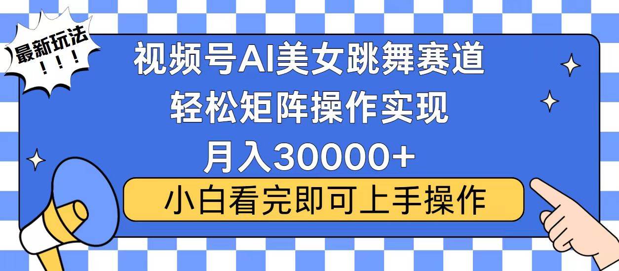 （13813期）视频号蓝海赛道玩法，当天起号，拉爆流量收益，小白也能轻松月入30000+-天孤无涯网