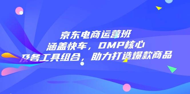 （14131期）京东电商运营班：涵盖快车，DMP核心及各工具组合，助力打造爆款商品-天孤无涯网